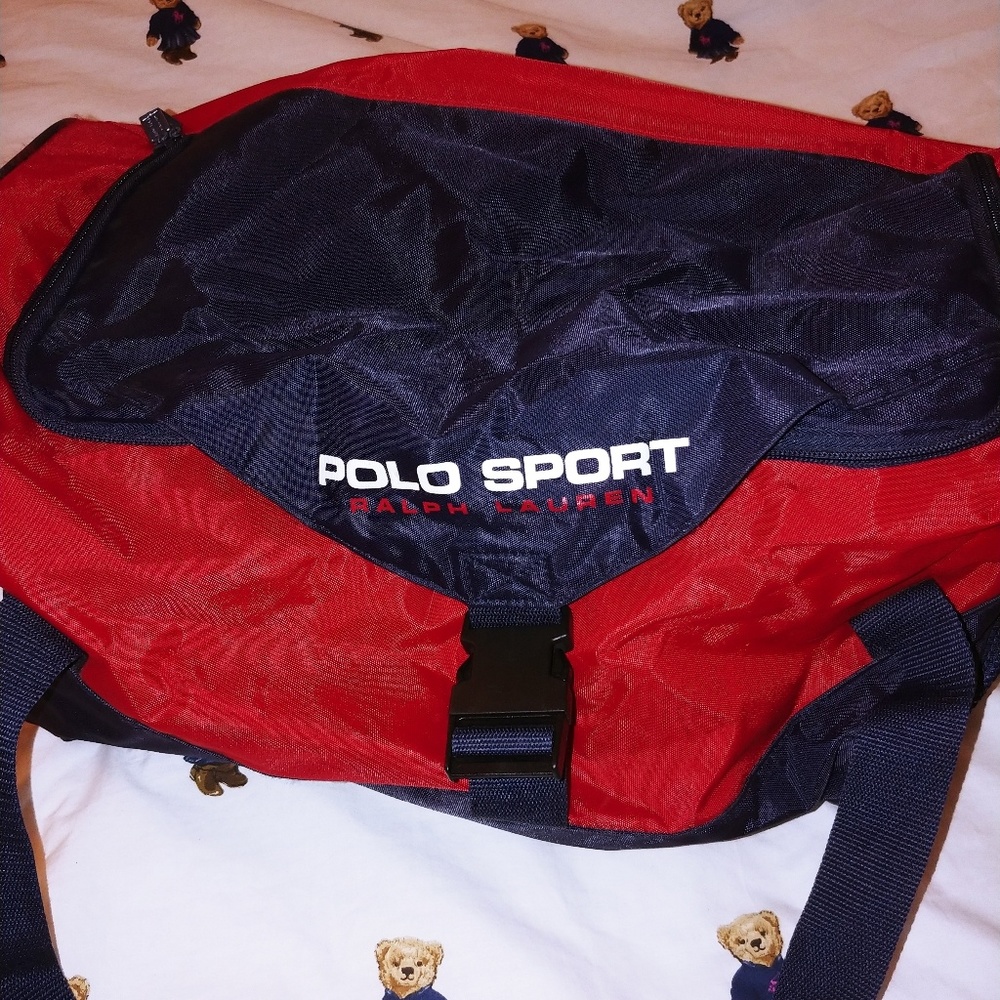 🚨SOLD🚨 Vintage Polo sport bag VERY RARE AND DOPE